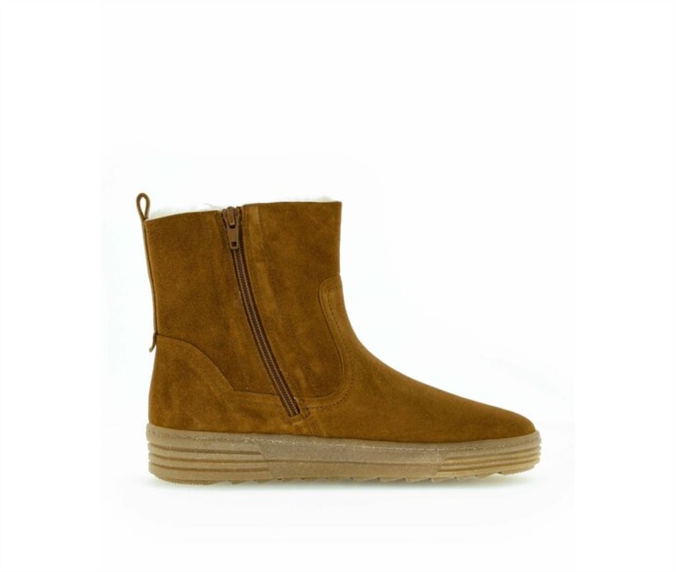 Gabour | Exclusif 7377514 - Suède Shearling Cognac